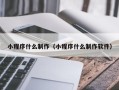 莱州小程序什么制作（小程序什么制作软件）